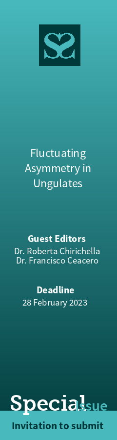 Dr. Ceacero Herrador Francisco became a "Guest Editor" in journal Symmetry